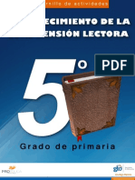 Cuadernillo de Actividades - Fortalecimiento de La Comprension Lectora - 5 Grado de Primaria