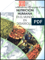 FAO Nutricion Humana en El Mundo en Desarrollo
