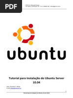 Tutorial Instalacao Linux Ubuntu Server