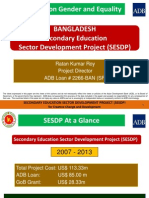 Bangladesh: Secondary Education Sector Development Program