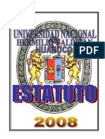 PLAN 10411 Estatuto de La UNHEVAL- Vigente 2011
