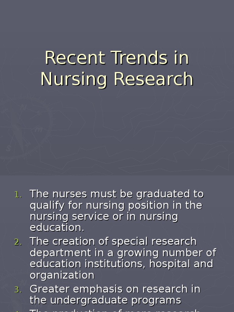 Current Trends in Nursing Management | PDF