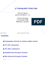 Crypto With Sage