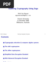 Crypto With Sage