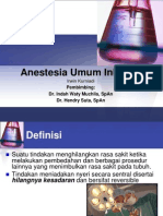 General Anesthesia