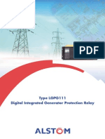 Alstom - Digital Integrated Generator Protection Relay