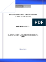 Informe Anual Del Empleo2008