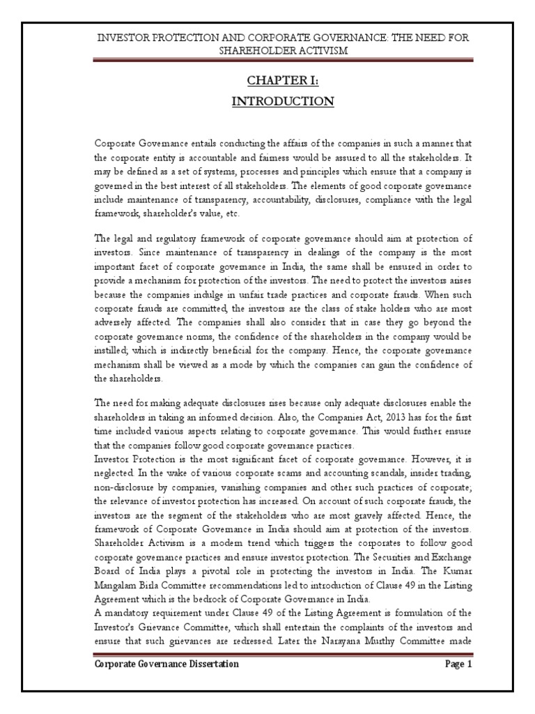 Corporate governance research topics image