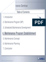 Scheduled Maintenance Program Seminar - 4. Maintenance Program Establishment-Part1