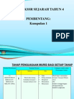 Kump 1 - KSSR Sejarah Tahun 4