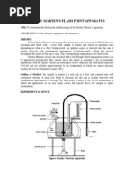 Pensky marten apparatus