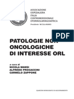 Patologie ORL Non Oncologiche-Aoico