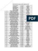 Clasificacion v Ruta Jacobea 2013