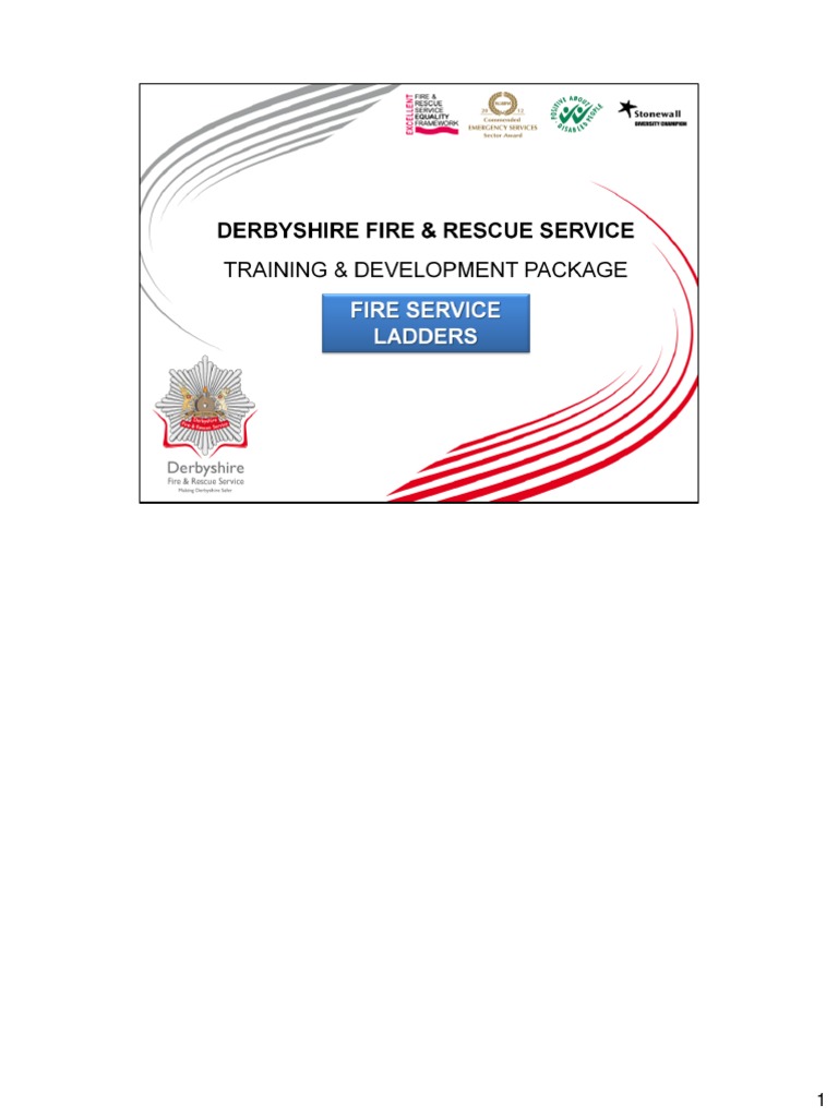 07 Fire Service Ladders PDF Ladder