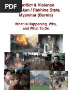Download CONFLICT  VIOLENCE IN ARAKANRAKHINE STATE MYANMAR BURMA - What is Happening Why and What To Do by Rick Heizman SN170527249 doc pdf