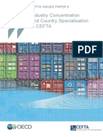 Industry Concentration and Country Specialisation in CEFTA