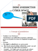 Determining Jurisdiction in Cyber Space