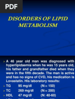 Disorders of Lipid Metabolism Lecture