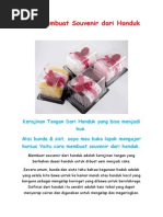 Download Cara Membuat Souvenir Dari Handuk by mataharicourse SN170532198 doc pdf