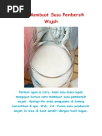Download Cara Membuat Susu Pembersih Wajah by mataharicourse SN170533845 doc pdf