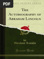 The Autobiography of Abraham Lincoln 1000123920