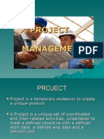 Project mangement overview