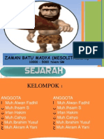 Zaman Batu Madya (Mesolitikum)