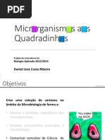 Projecto Microrganismos Aos Quadradinhos - Apresentacao Em PDF