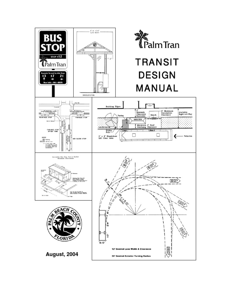 Transit Design Manual | PDF | Public Transport | Land Transport