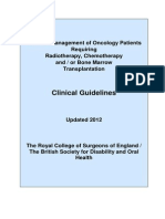 Clinical Guidelines for the Oral Management of Oncology