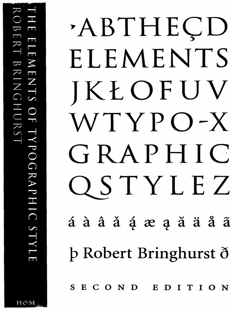 The Elements of Typographic Style | PDF