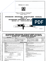 STD Drainage Structures Part 2 Concrete Box Culvert