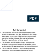 Tuli Kongenital