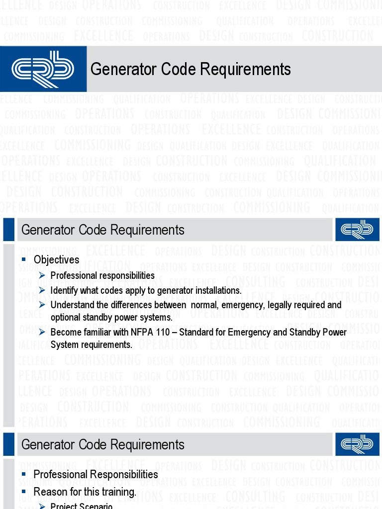 Emergency Power Supply Installation Codes | PDF | Electric Power System ...
