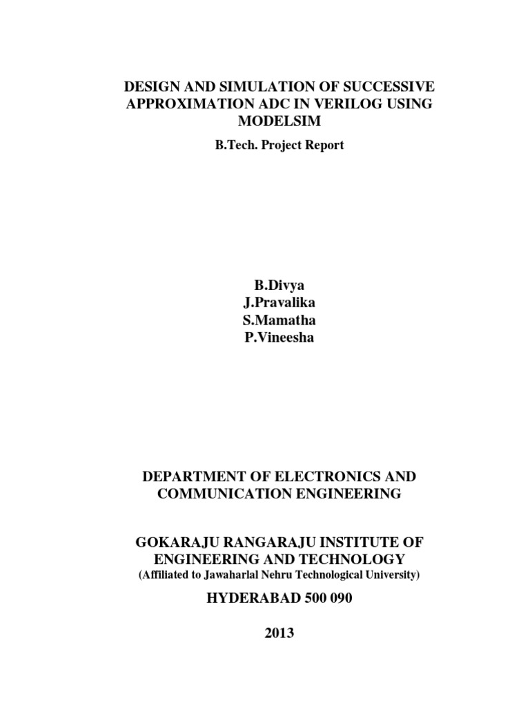 CD-29-Doc Design and Simulation of Successive Approximation Adc in ...