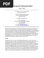 Download Restoring the Patriarchal Order by Alexandre Weissmuller dos Santos SN17055764 doc pdf