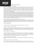 Download Cement Manufacturing FAQ by Md Majharul Islam SN17056511 doc pdf