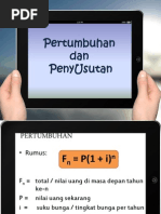 Pertumbuhan Dan Penyusutan