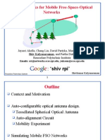 Building Blocks For Mobile Free-Space-Optical Networks:: "Shiv Rpi"