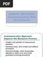 Survey Methods