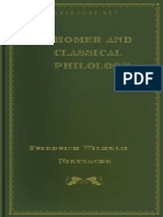 Nietzsche Homer and Classical Philology