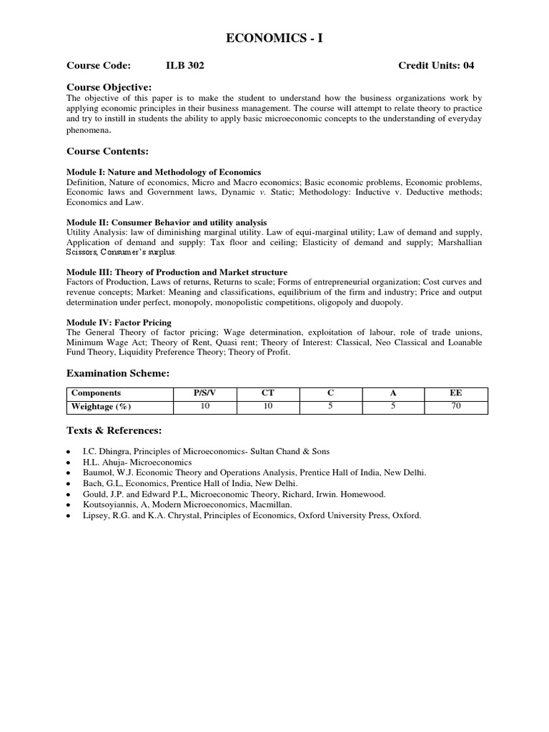 Economics | PDF