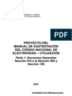 Manual DeJustificacion Del Codigo Nacional de Electricidad - Utilizacion