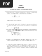 Test 1 Book Notes Examples 1 Pdf Diffusion Flux