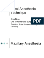 III Local Anesthesia Anatomy and Technique (1)