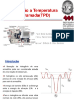 Desorçaõ a Ta Programada (TPD) Fev 18 2013