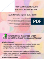 Tema Hari Guru 1993-1998