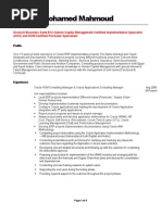 Download Oracle HCM HRMS Consulting Manager Hamdy Mohamed CV3 by Hamdy Mohamed SN170644578 doc pdf