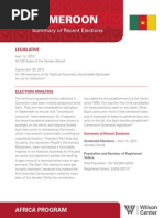 Download In Brief - Legislative Elections in Cameroon by The Wilson Center SN170649242 doc pdf