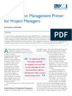 Configuration Management Primer For Project Managers: PMI Virtual Library © 2009 David Nessl